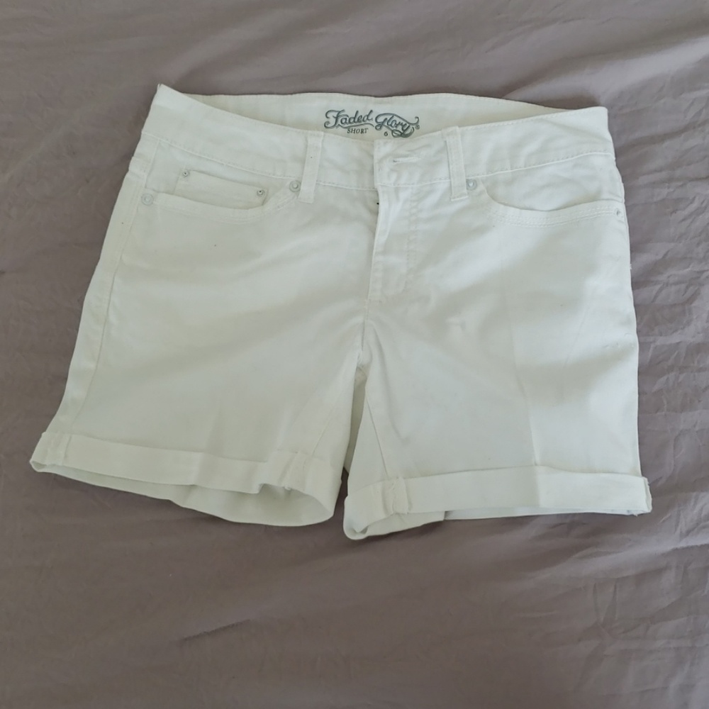 White Shorts